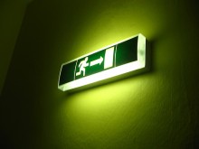 CQM: Nie mehr durch den Notausgang (Quelle flickr.com @schnurrbart)
